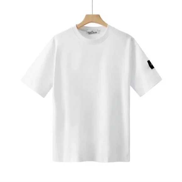 Short sleeved white