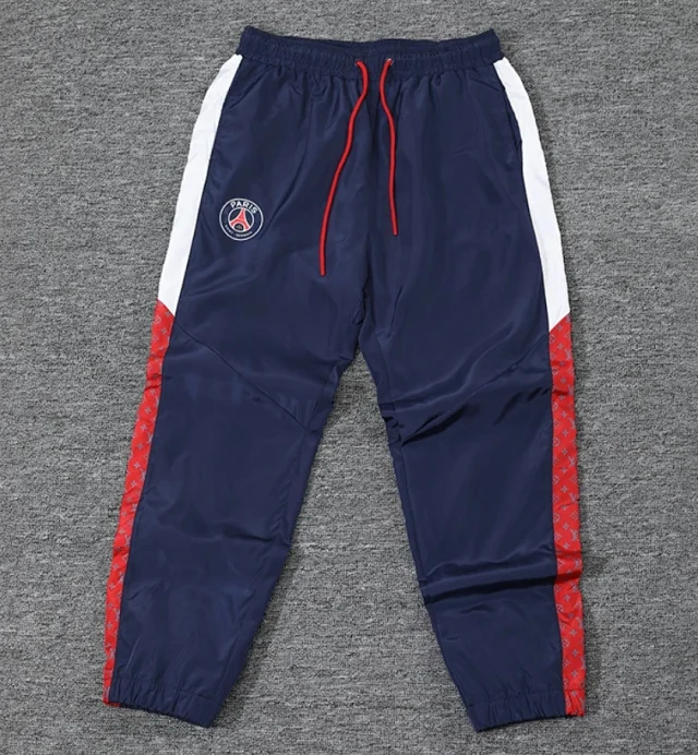 Olympique Lyonnais Jackets Hooded zip-front windbreaker jacket with contrast panels product detail image 33