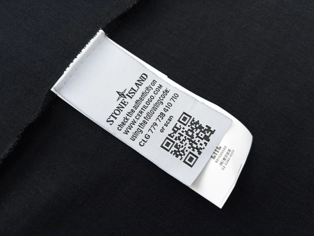 Stone Island Graphic Print Black T-Shirt - 13