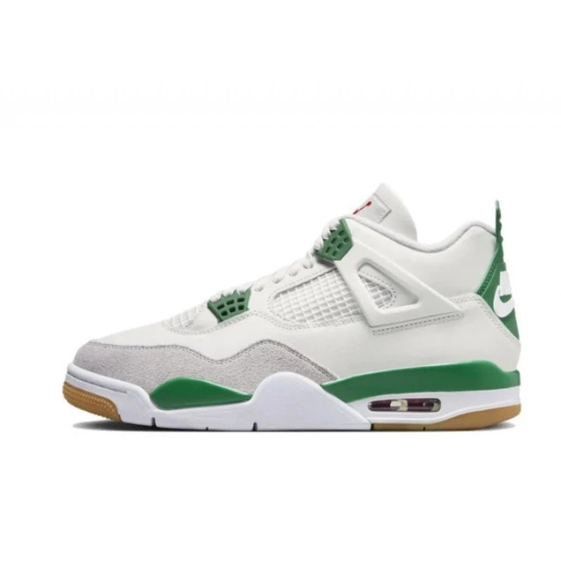 aj4-co-branded green and white