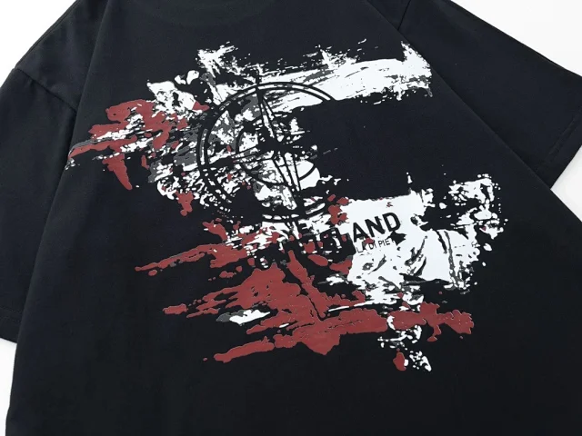 Stone Island T-Shirts Short-Sleeve Graphic Print T-Shirt product detail image 27