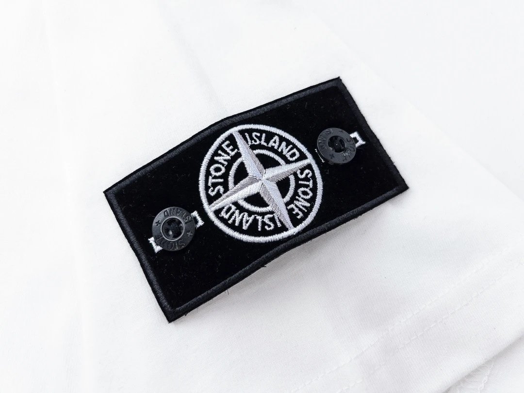 Stone Island Graphic Print Black T-Shirt - 33