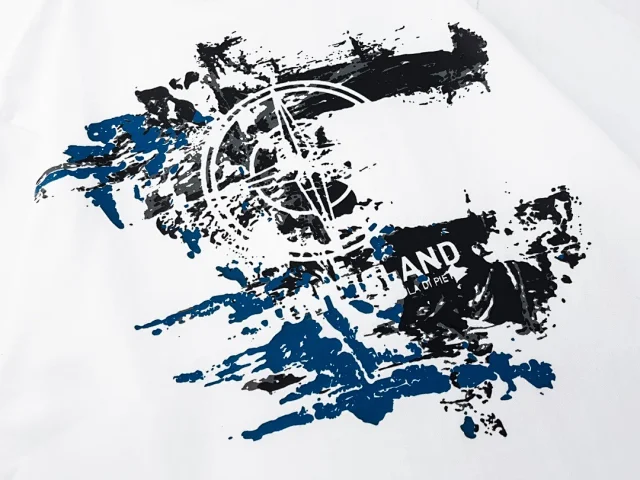 Stone Island T-Shirts Short-Sleeve Graphic Print T-Shirt product detail image 25