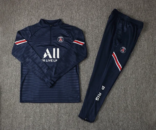 Paris Saint-Germain Tracksuits Long-Sleeve Half-Zip Training Tracksuit Set product detail image 24