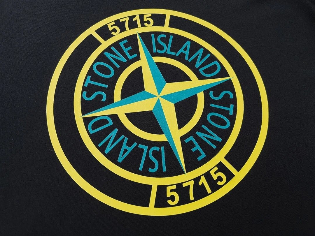 Stone Island Graphic Print Black T-Shirt - 31