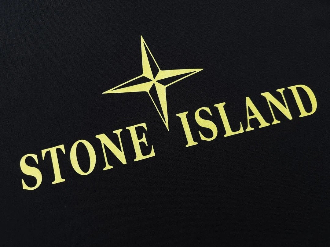 Stone Island Graphic Print Black T-Shirt - 15