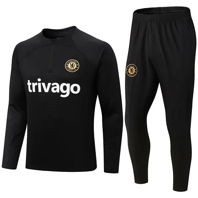 Paris Saint-Germain Tracksuits Long-Sleeve Half-Zip Training Tracksuit Set product detail image 12