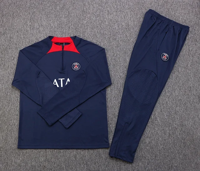 Paris Saint-Germain Tracksuits Long-Sleeve Half-Zip Training Tracksuit Set product detail image 20