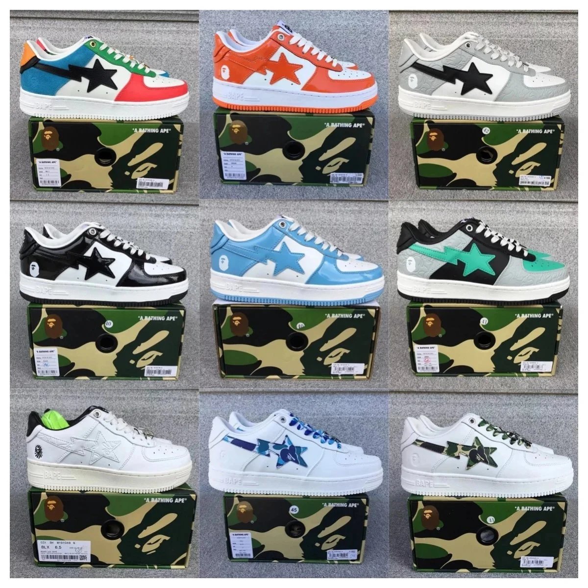 A Bathing Ape Bape Sta Sneaker