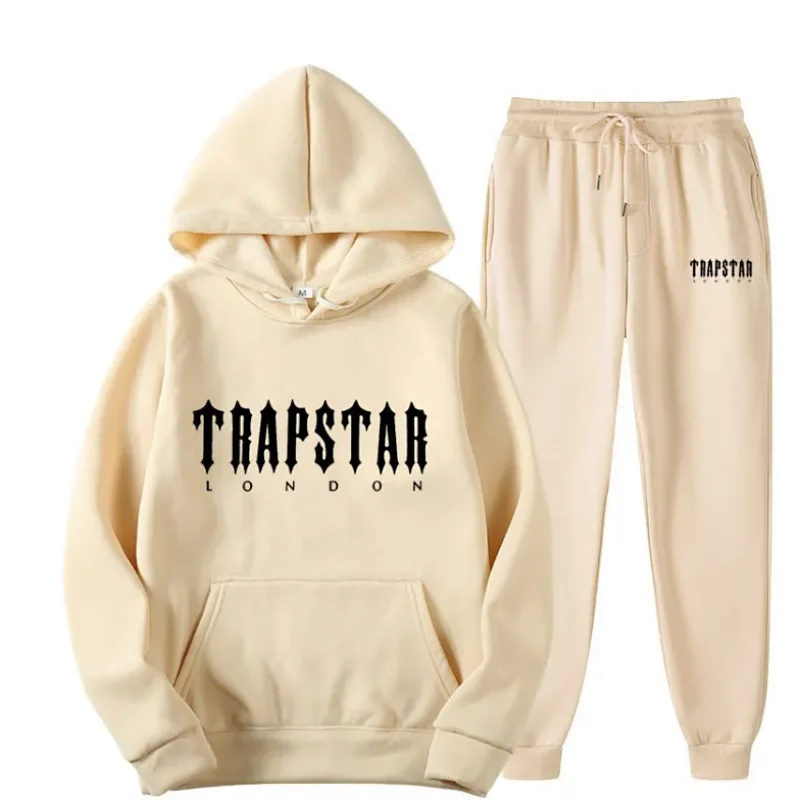 Trapstar Gothic Lettering Hoodie & Sweatpant Set - rep Trapstar