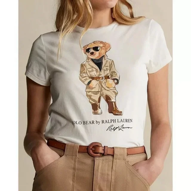 Ralph Lauren T-Shirts Polo Bear ski graphic product detail image 12