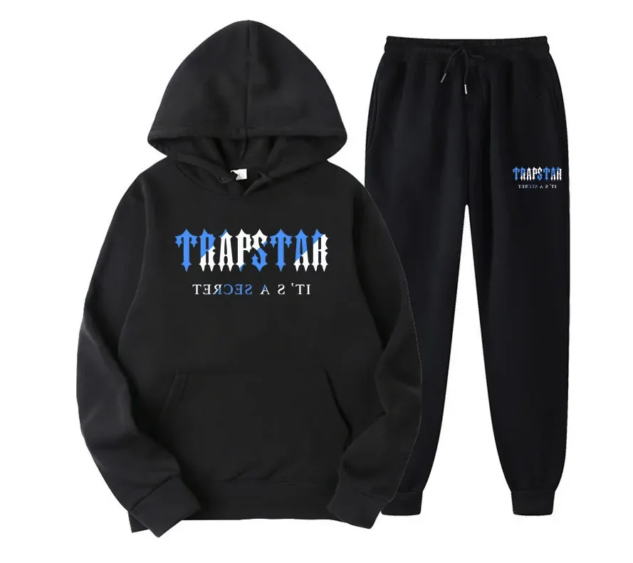 Trapstar Gothic Lettering Hoodie & Sweatpant Set