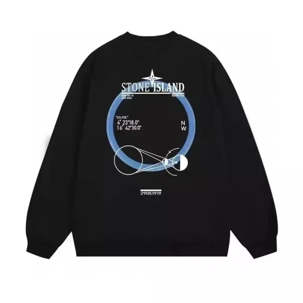 Moncler Moncler Logo Embossed Black Sweatshirt - 15