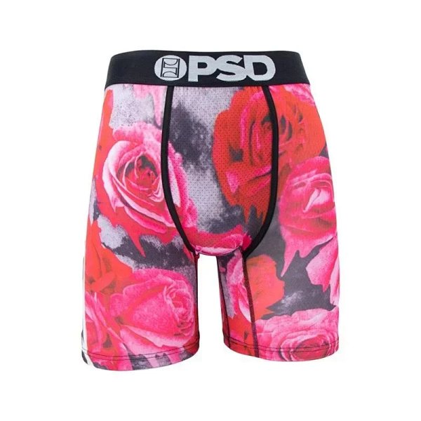 Design PSD Floral Print Boxer Briefs Multicolor Underwear product listing in Litbuy spreadsheet finds
