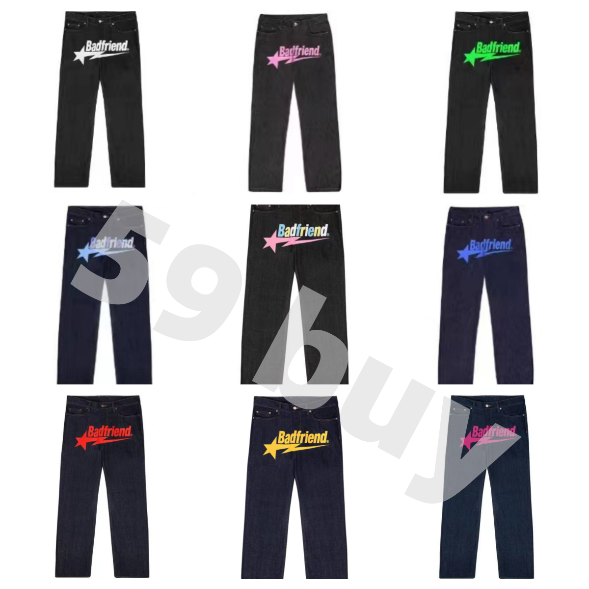 Badfriend Star Logo Jeans [37 