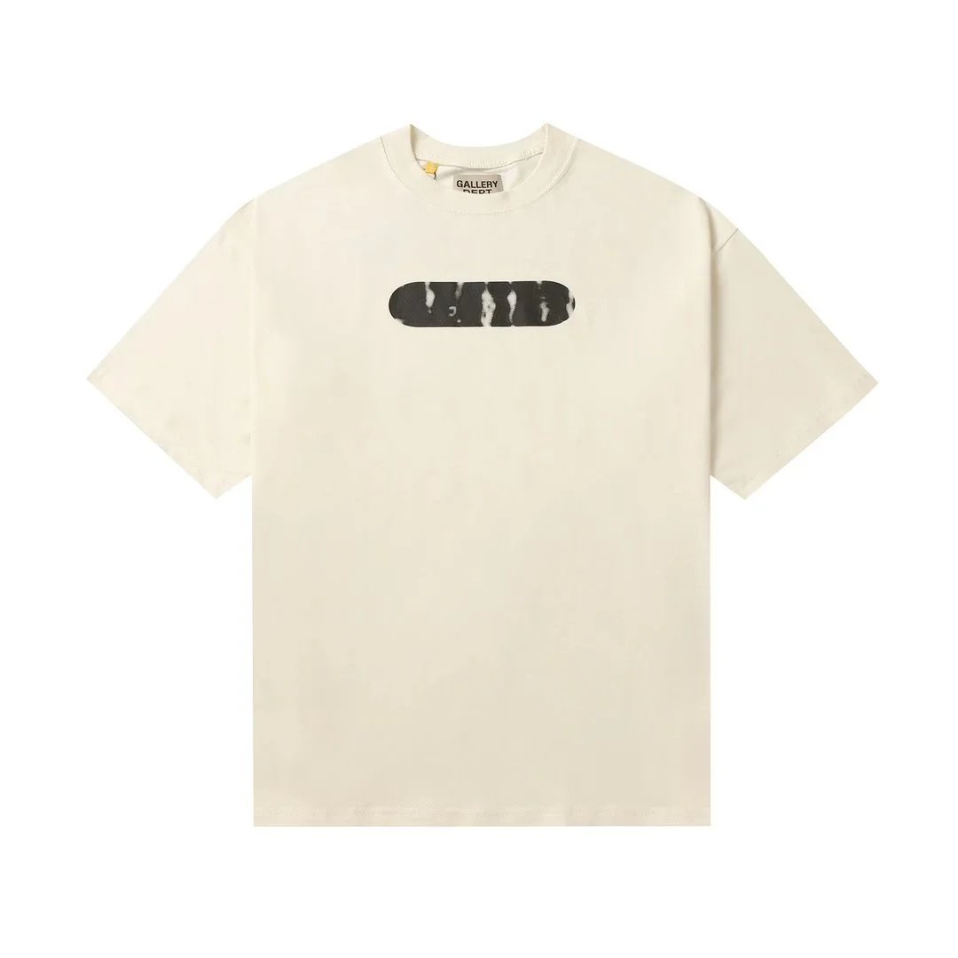 Gallery Dept My Batteries Died! Graphic Print Beige T-Shirt - 10