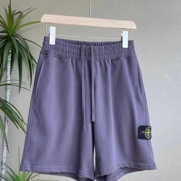 Stone Island Shadow Project Shorts Purple - 1