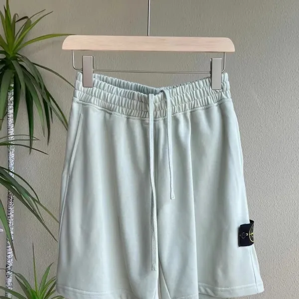 Stone Island Shadow Project Relaxed Fit Shorts Mint Green Shorts - 1
