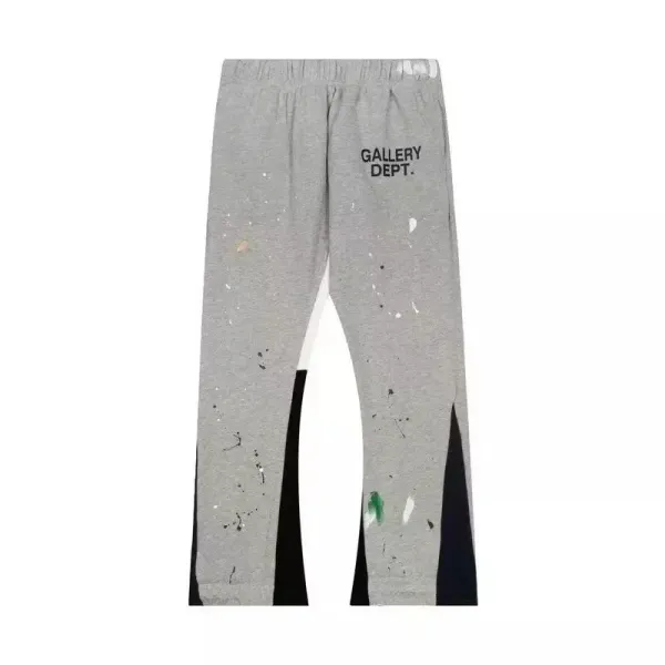 DEPT Paint-Splatter Sweatpants Gray - 6