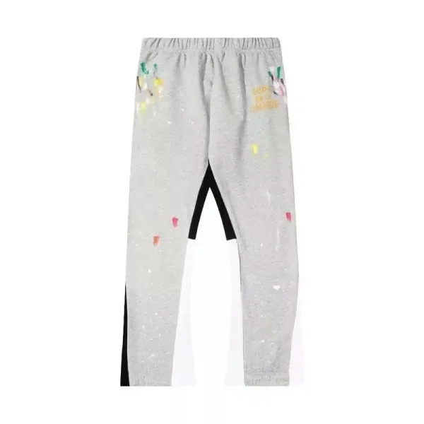 Off-White Paint Splatter Sweatpants Gray - 1