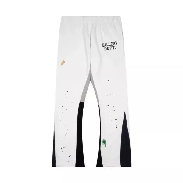 DEPT Paint-Splatter Sweatpants Gray - 5