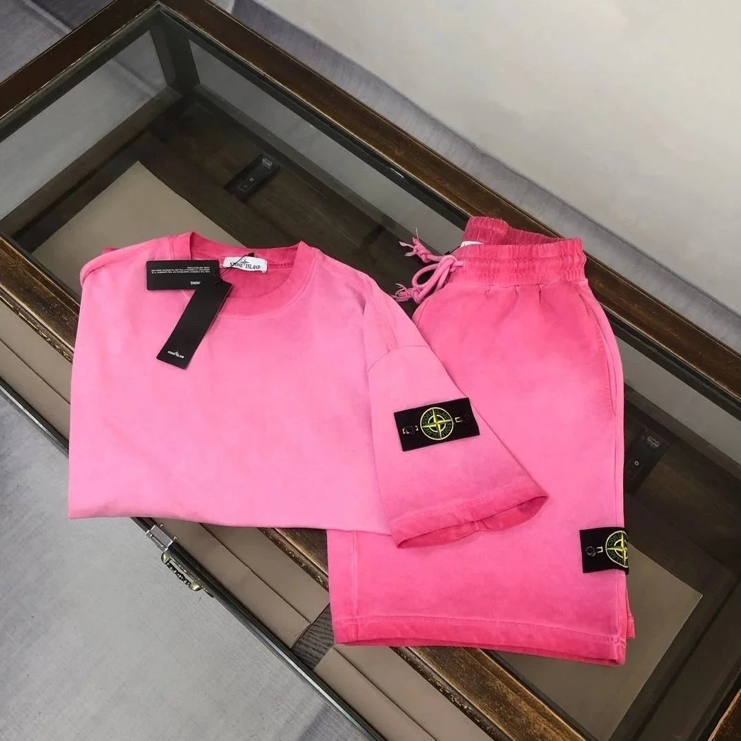 Stone Island Velour Set Blue Casual-Set - 5