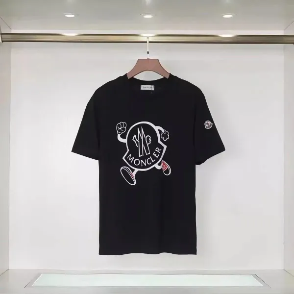 Moncler Genius Cartoon Logo Black T-Shirt - 1