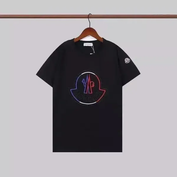 Moncler Spray-Paint Logo White T-Shirt - 9