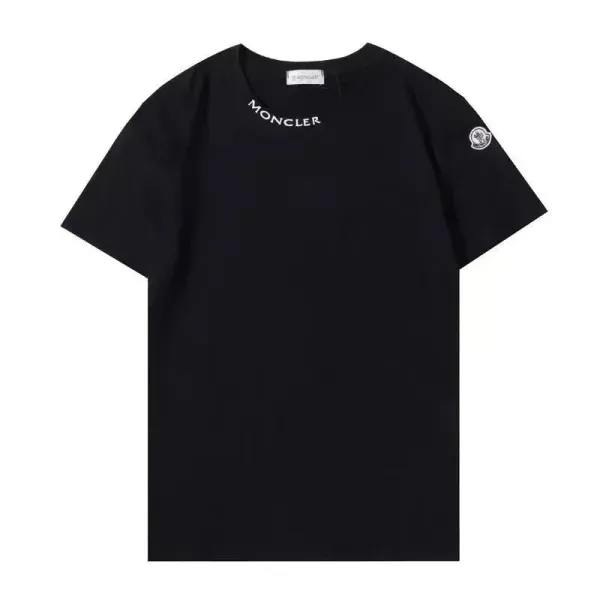 Moncler Spray-Paint Logo White T-Shirt - 11