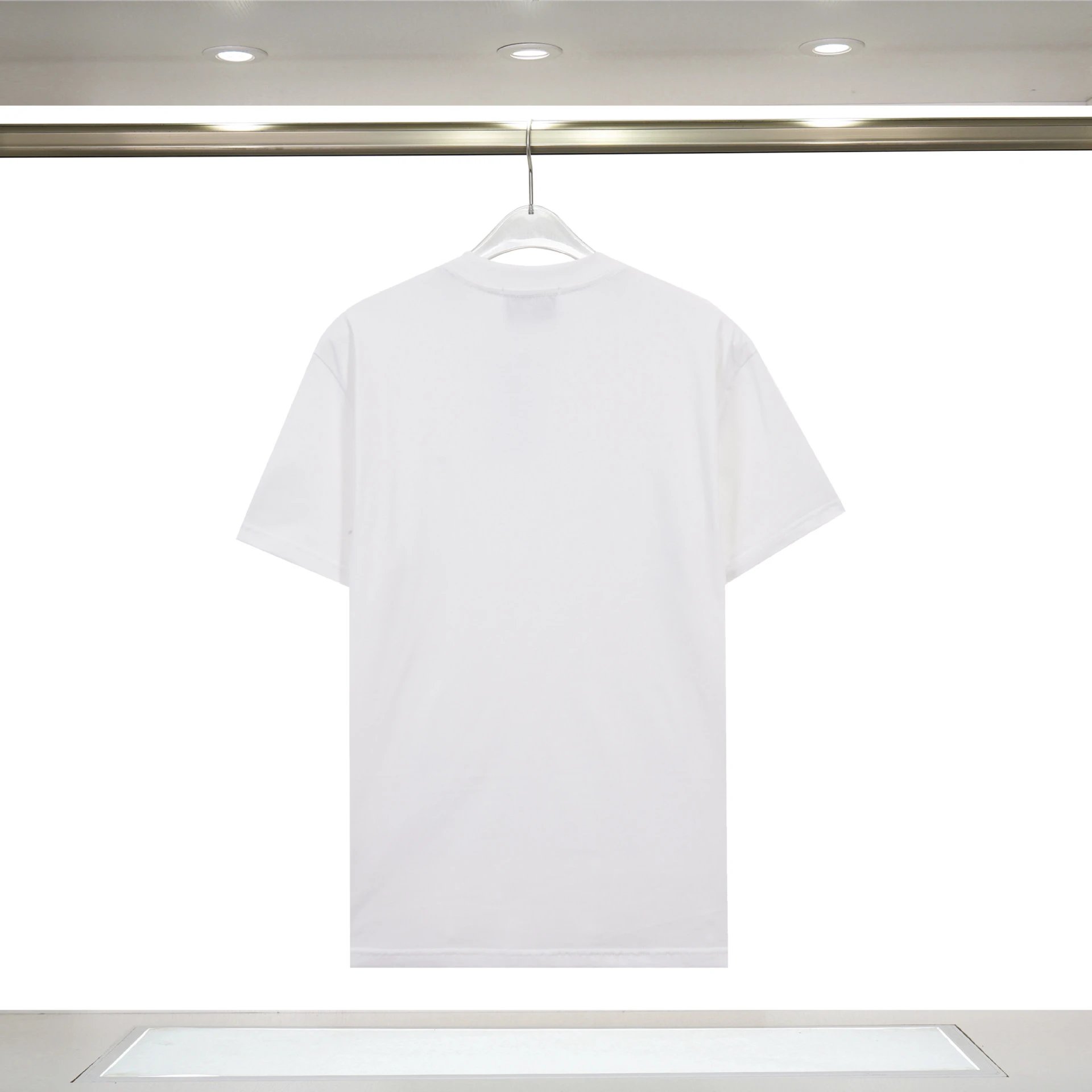 Balmain Paris Logo Graphic Print Short Sleeve Cotton T-shirt