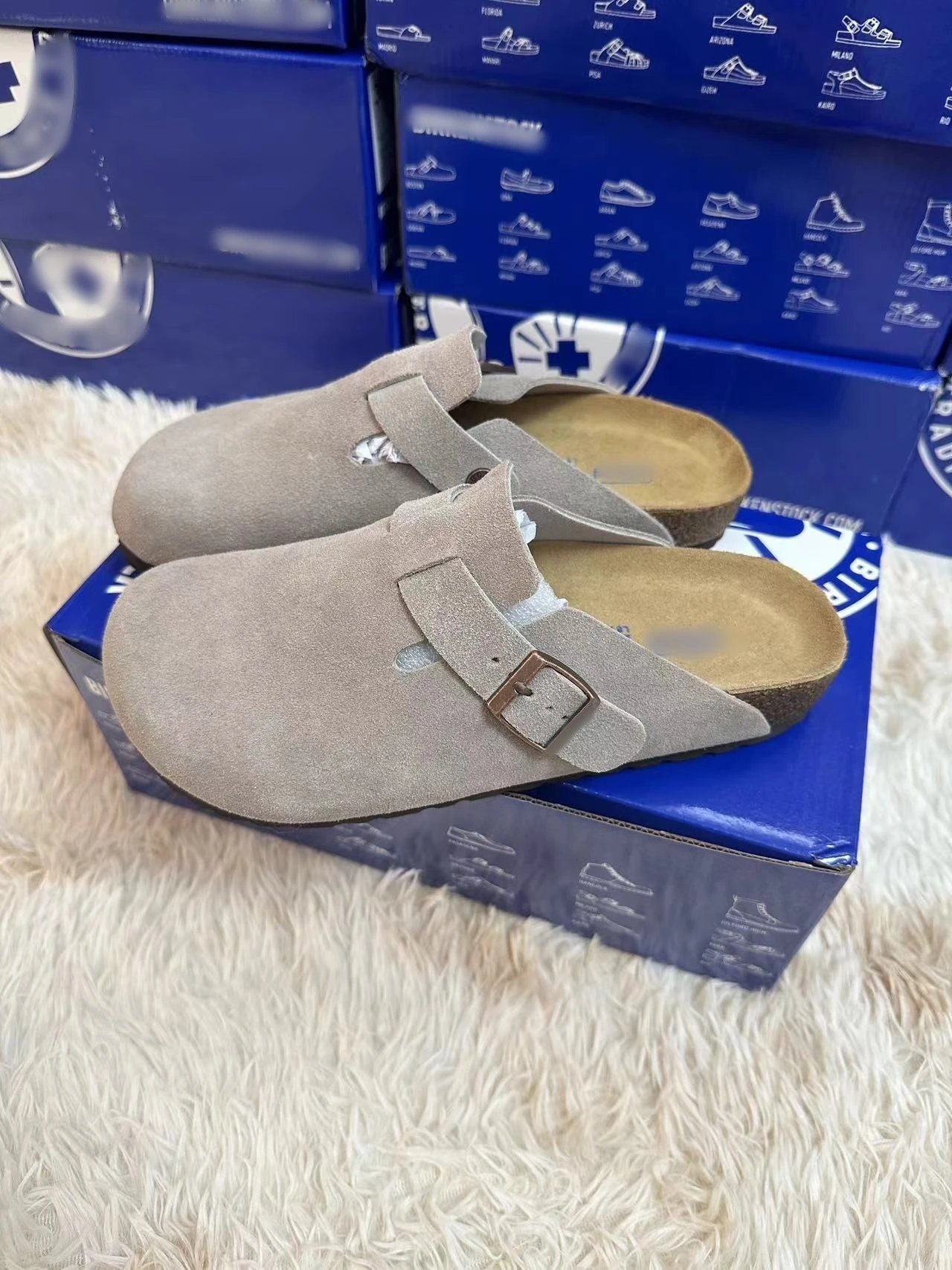 Suede Leather Slippers photo 4