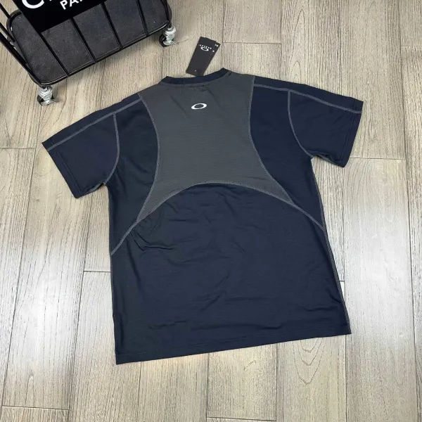 Oakley Performance Tee Light Gray with Yellow Accents T-Shirt - 12