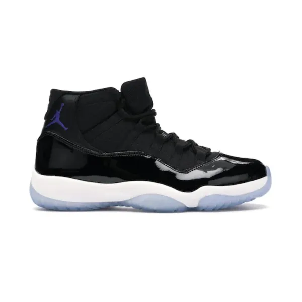 Air Jordan 11 Retro Concord Black/White/Purple Sneakers - 1
