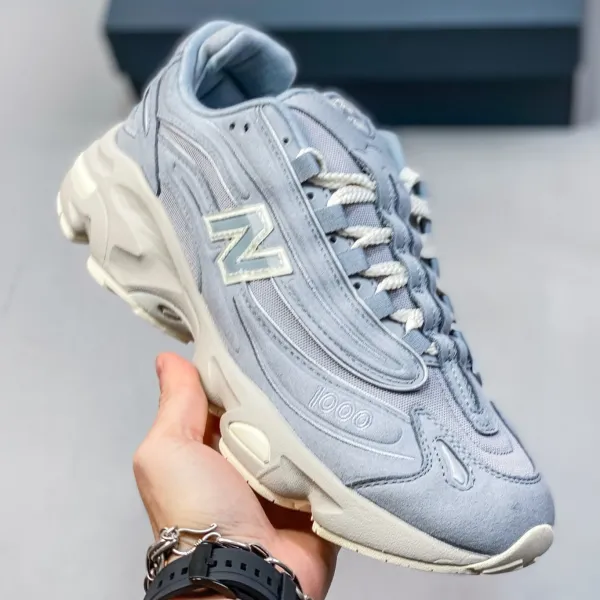New Balance 1000 Black Chunky Sneakers - 12