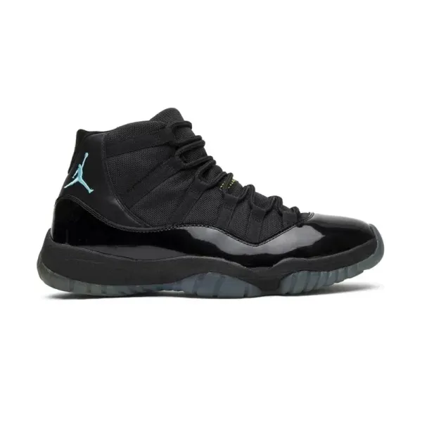 Air Jordan 11 Retro Black Cement Sneakers - 1