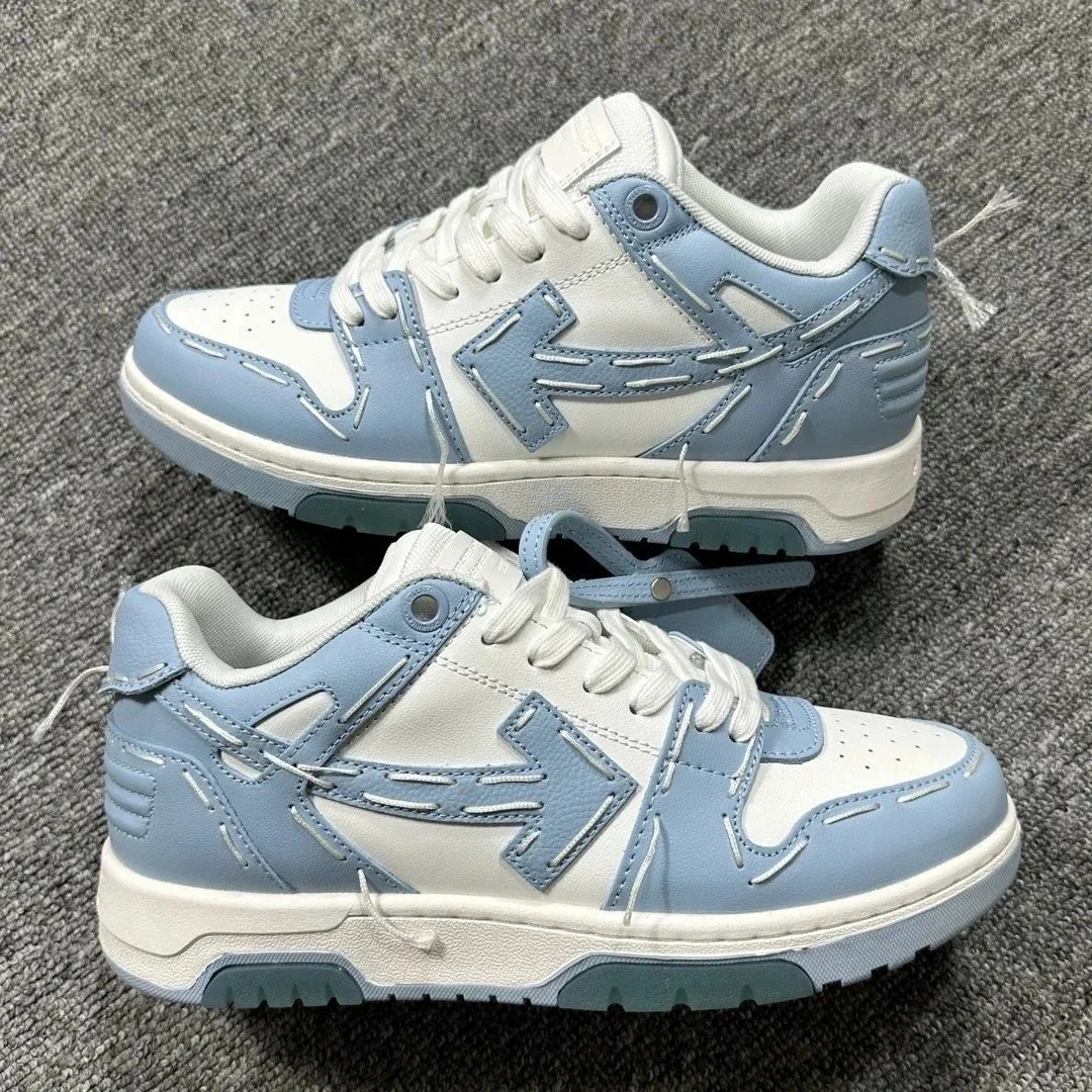 White Blue Stitching S23 2222