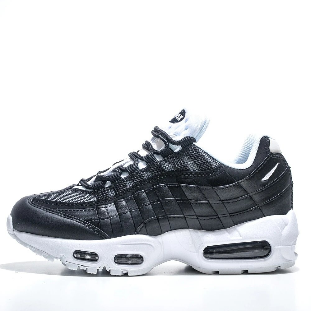 95 model -36-46 -- black and white leather