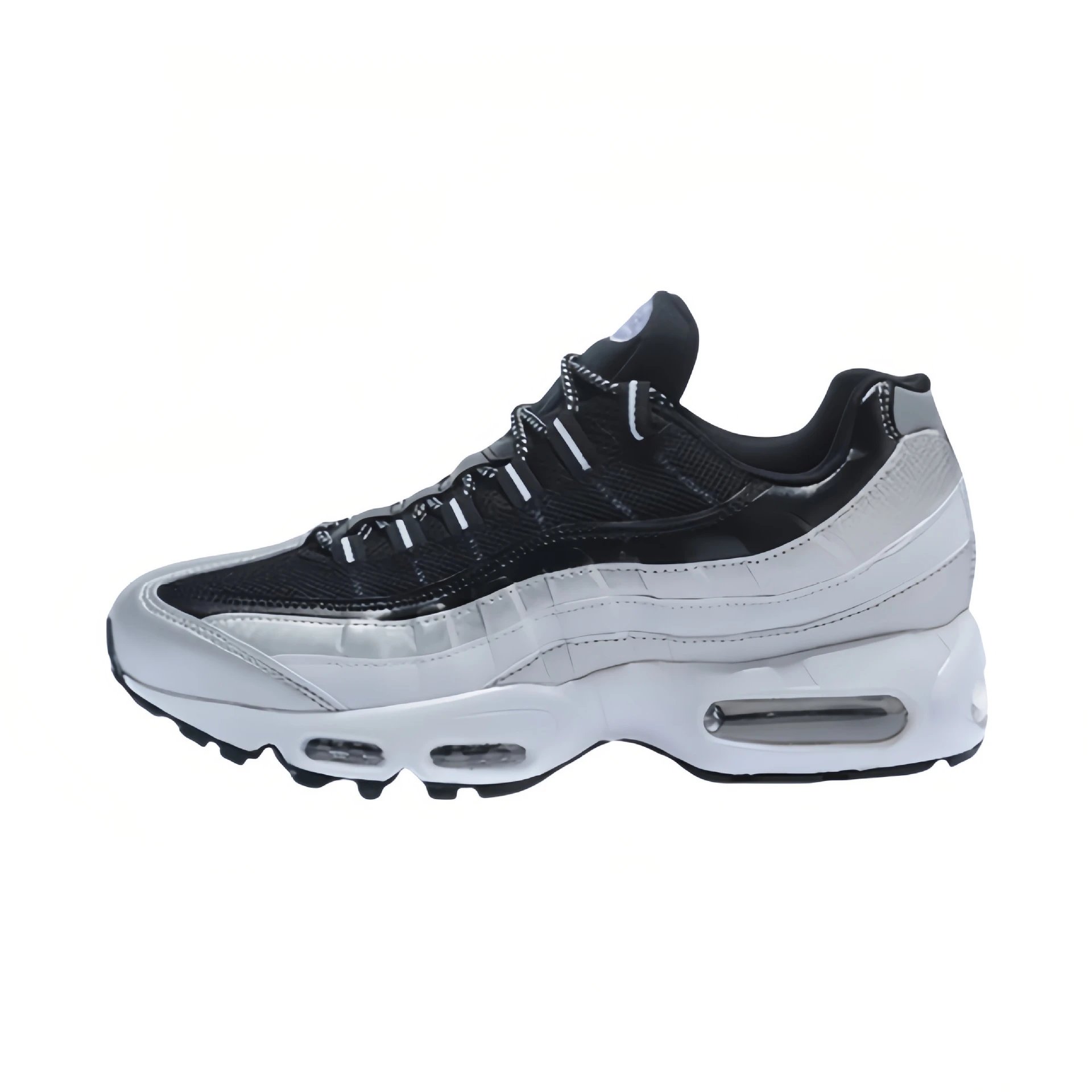 95 model -36-46 -- black silver