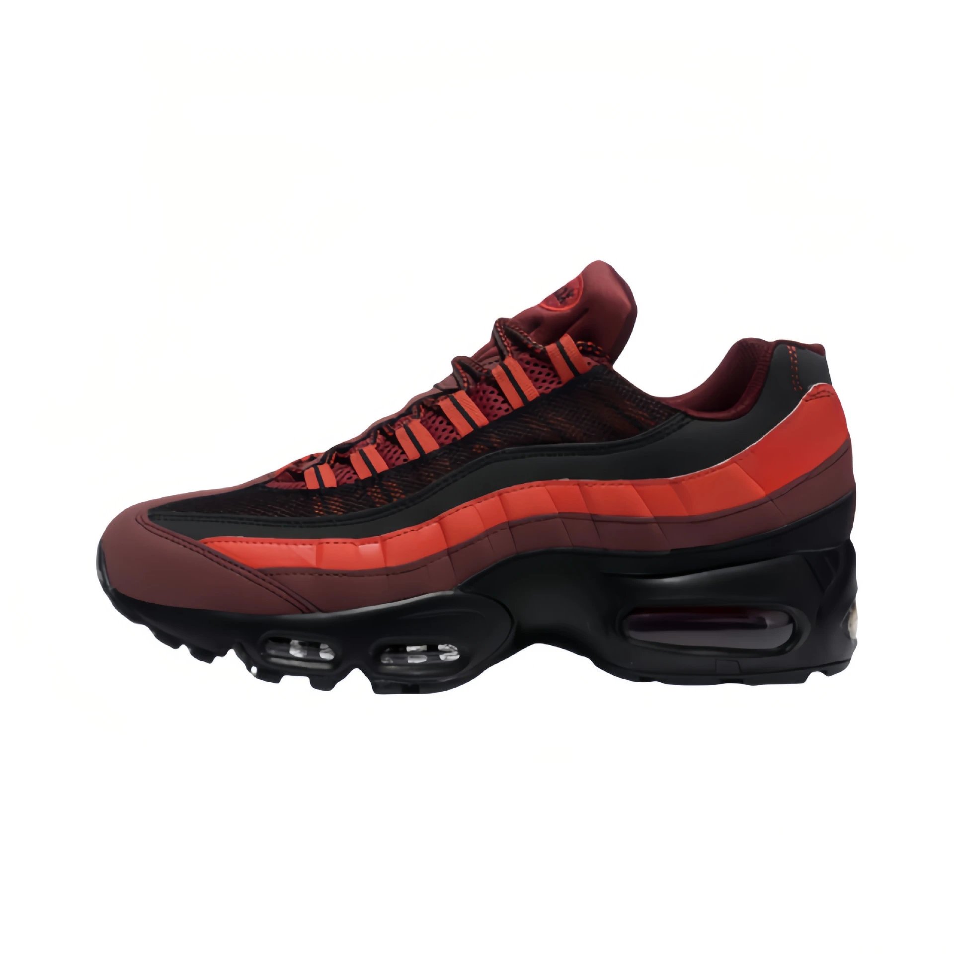 95 style -40-46 -- black and wine red