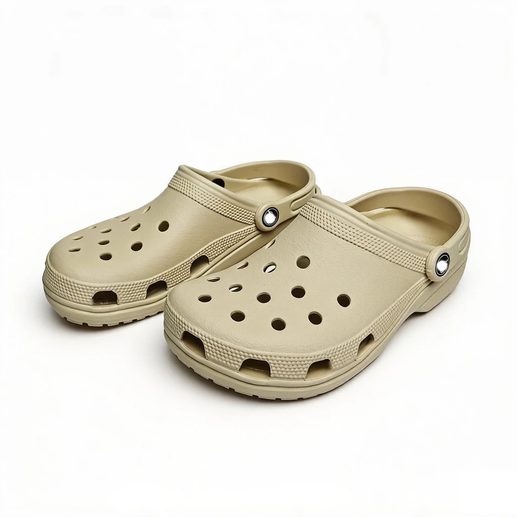 Perforated Clog Slippers