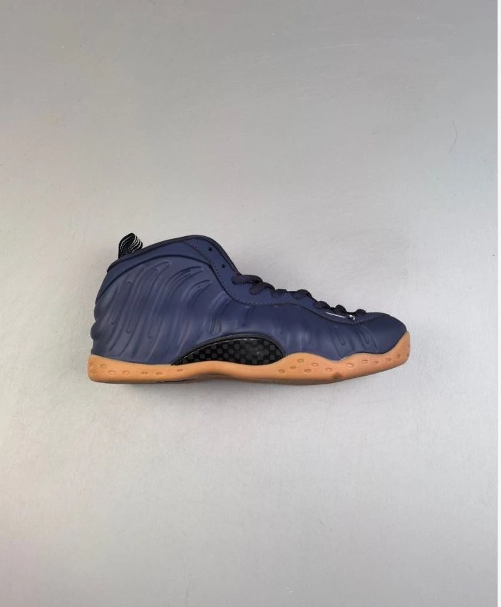 Nike Air Foamposite One Navy Gum Sneakers - 1