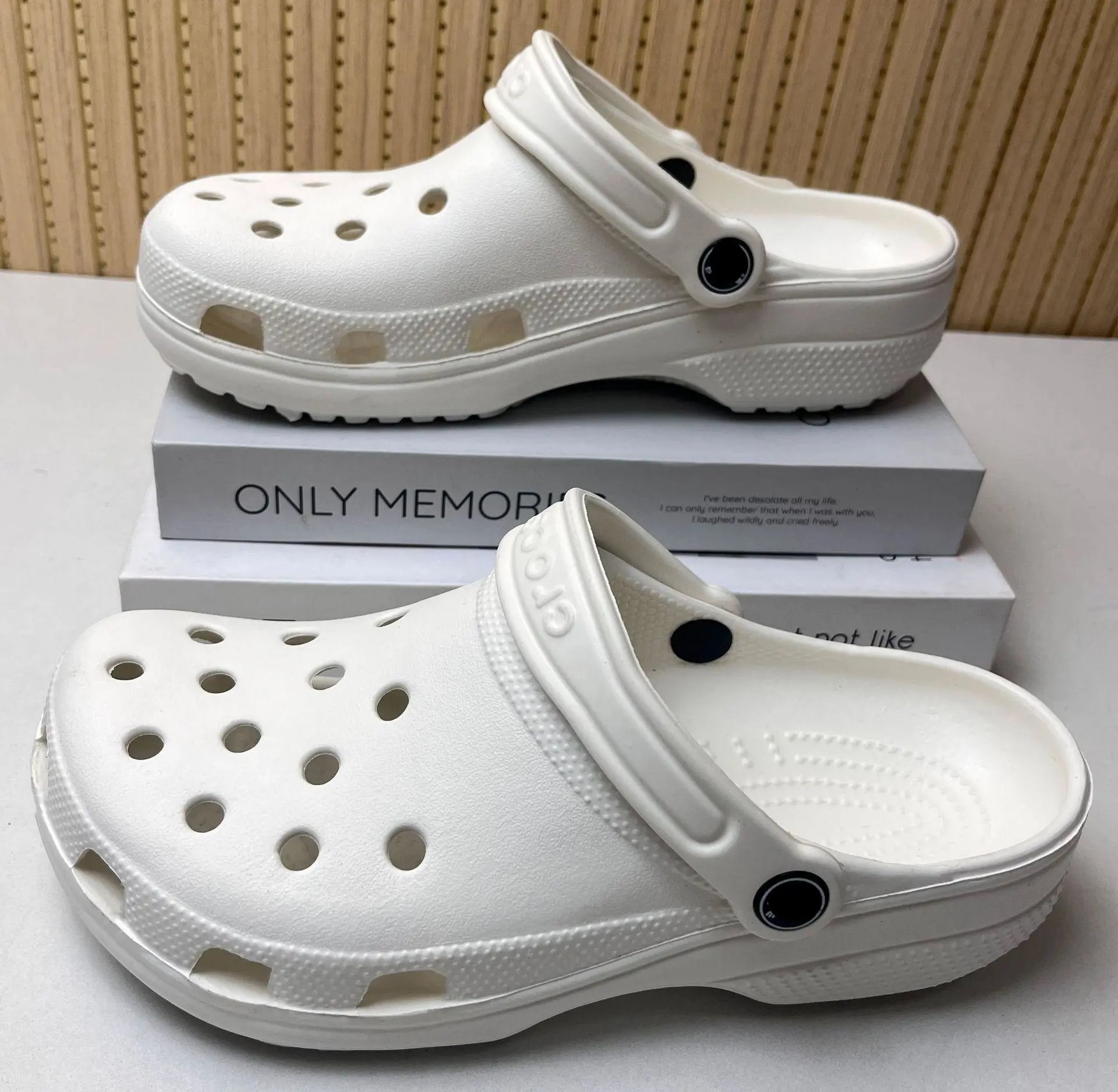 Perforated Clog Slippers photo 2