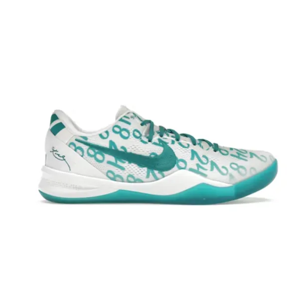 Nike Kobe 8 System 'Mambacita' Teal White Basketball Shoes - 1