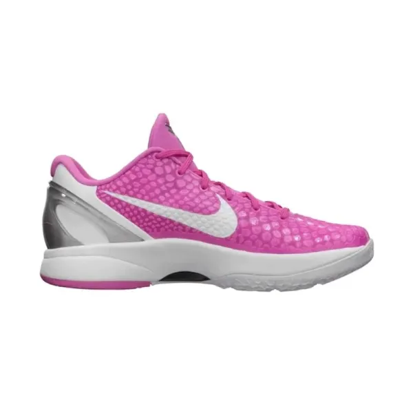 Nike Kobe 6 Protro Pink Snake Basketball Shoes - 1