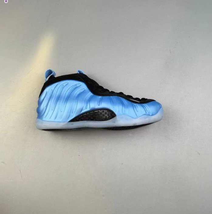 Nike Air Foamposite One Light Blue Black Sneakers - 1