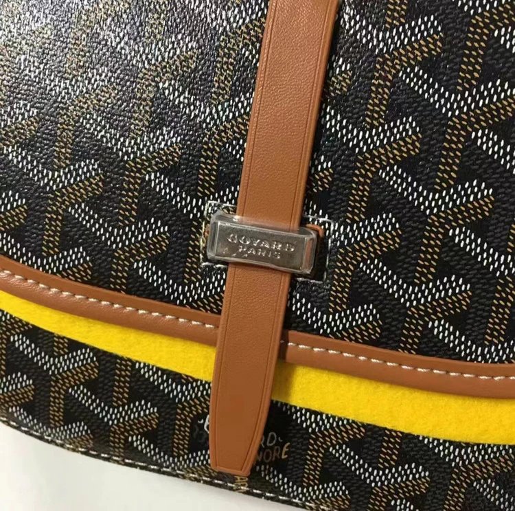 Goyard Saint Louis Saddle Bag Orange Crossbody Bag - 25