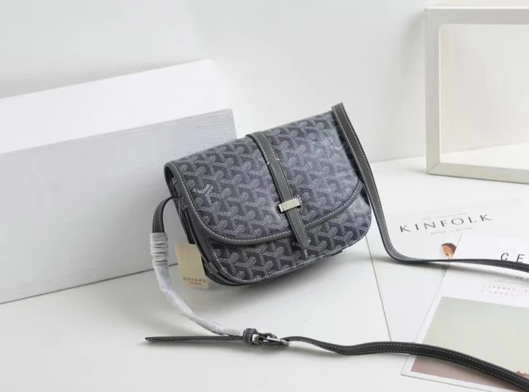 Goyard Saint Louis Saddle Bag Orange Crossbody Bag - 15