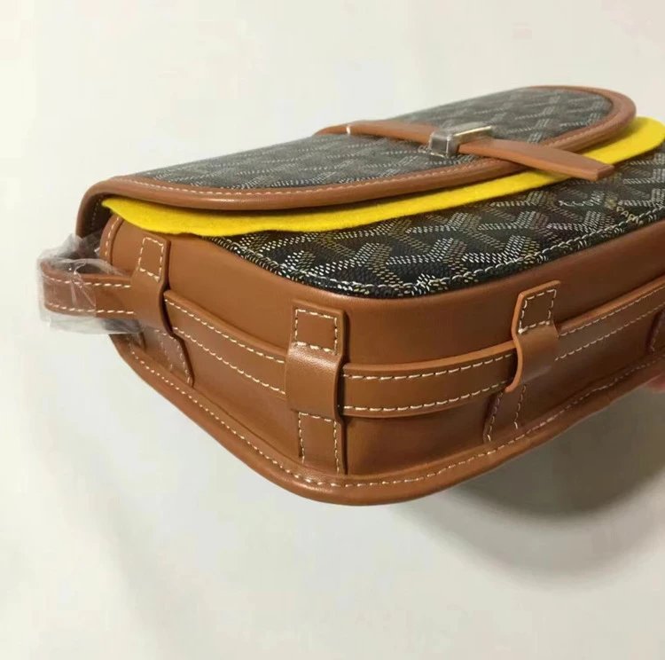 Goyard Saint Louis Saddle Bag Orange Crossbody Bag - 26