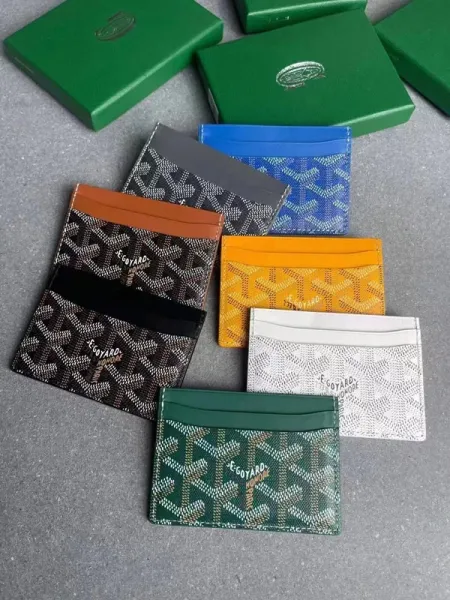 Goyard Saint Sulpice Card Holder Green - 4