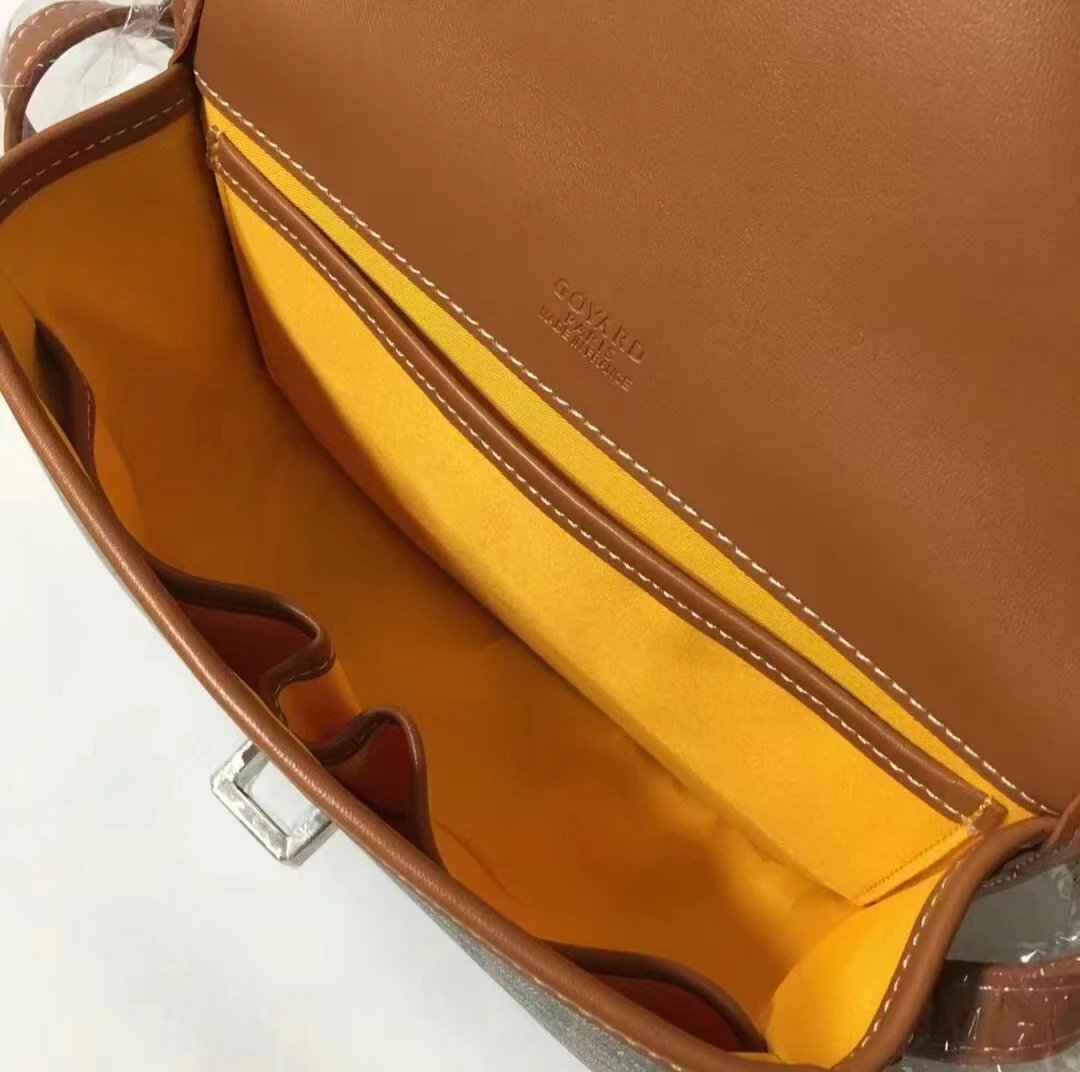 Goyard Saint Louis Saddle Bag Orange Crossbody Bag - 29